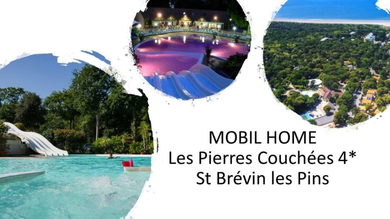 Mobil Home Les Pierres Couchees 4* St Brevin Les Pins Saint-Brévin-les-Pins Zewnętrze zdjęcie